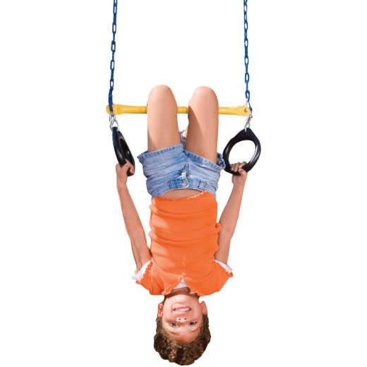 Swing N Slide 115 Lb. Weight Capacity Ring & Trapeze Combination